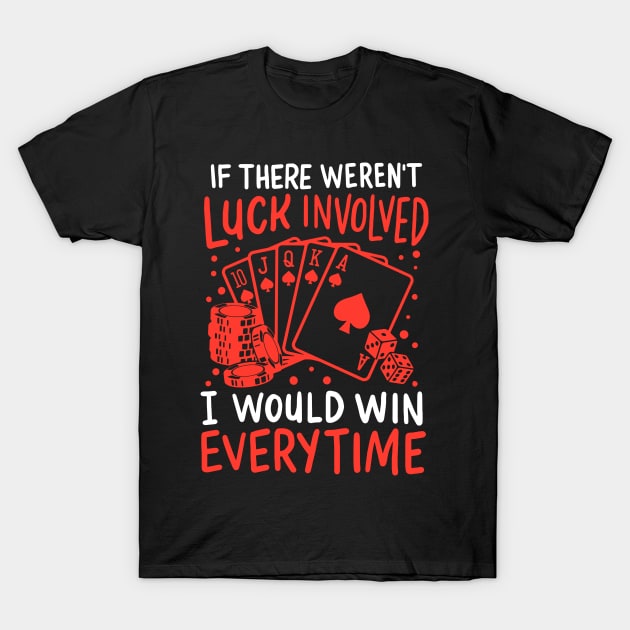 funny poker T-Shirt by ArtStyleAlice